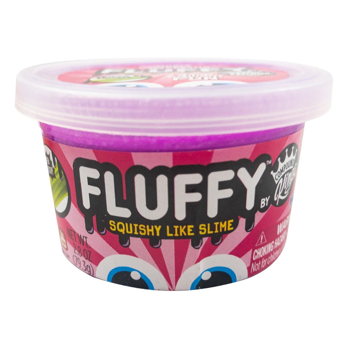 Gelatina Compound Kings - Fluffy Slime, Pink, 75 g
