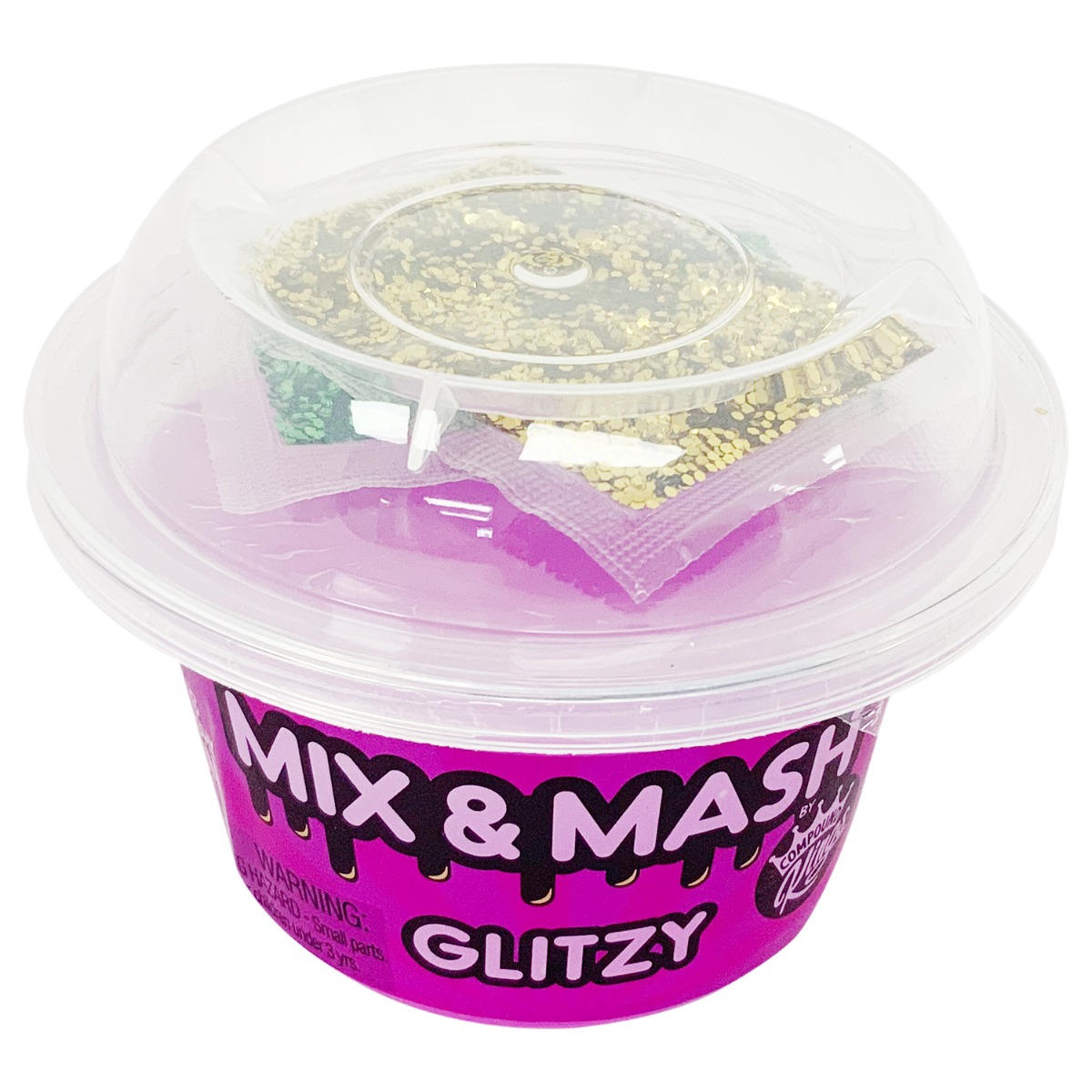Compound Kings - Slime Mix and Mash Yocups, Glitzy, 180 g