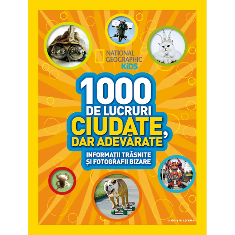 Carte editura litera, 1000 de lucruri ciudate dar adevarate