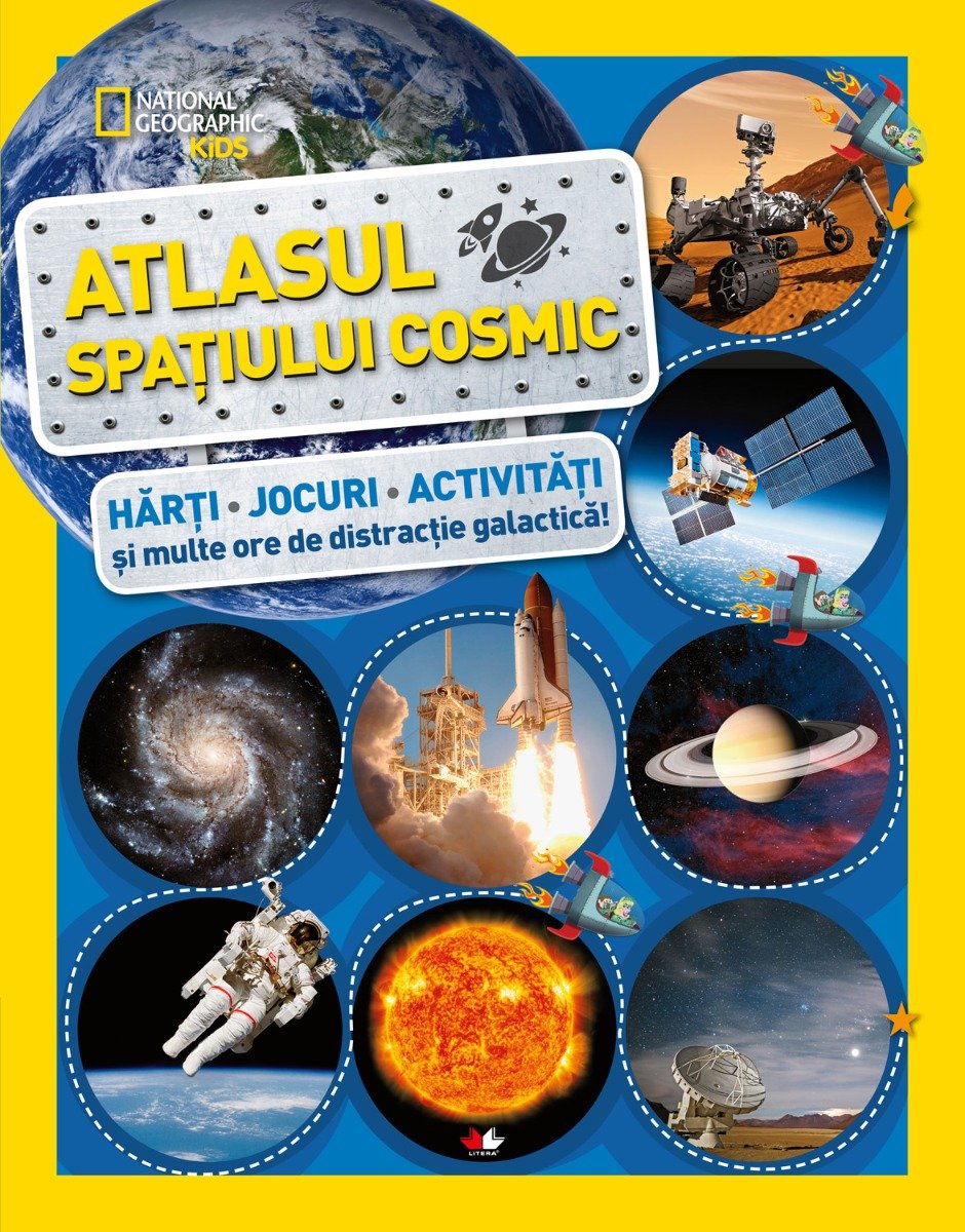 Atlasul spatiului cosmic, national geographic - editura litera