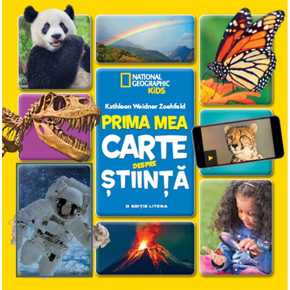 Carte editura litera, prima mea carte despre stiinta