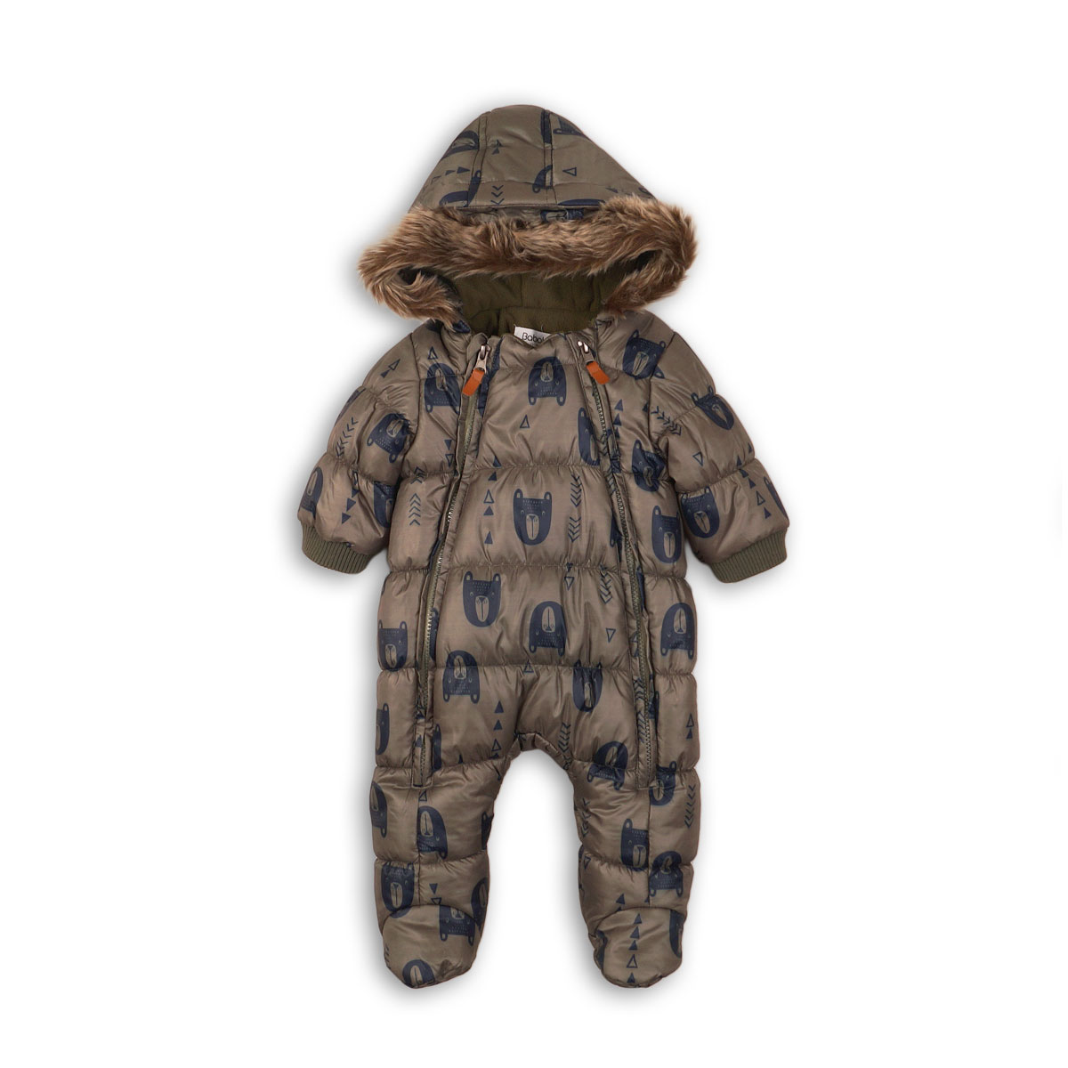 Combinezon bebe cu manusi si botosi detasabili Minoti Adventure M418A002