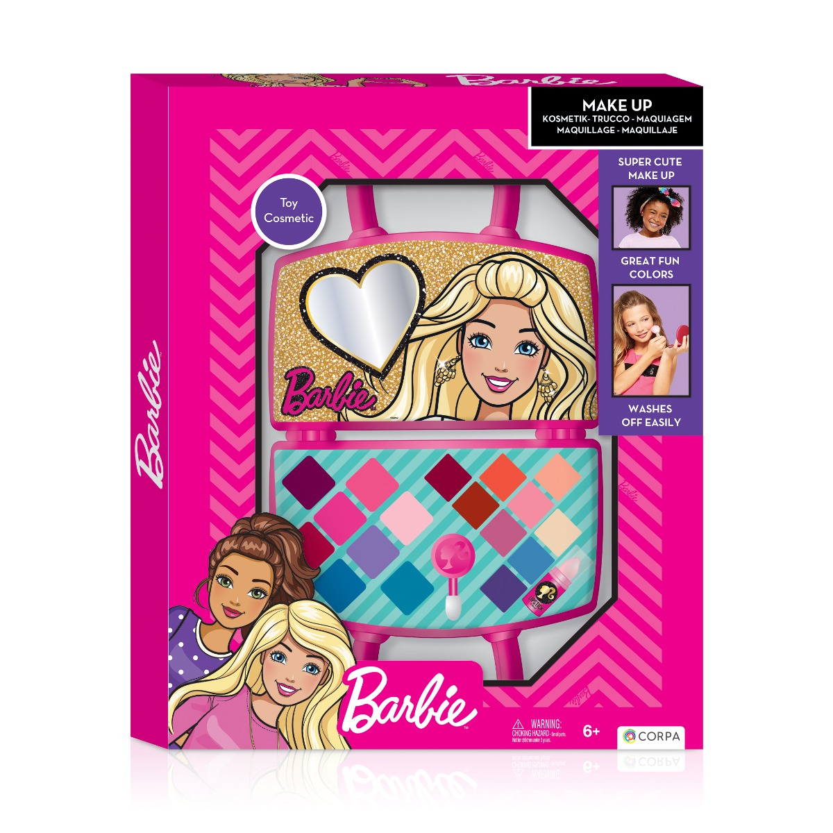 Set Cosmetice Make Up in gentuta Barbie Barbie imagine noua