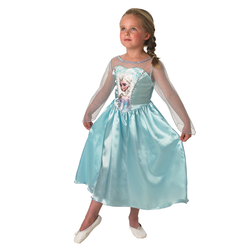 costum disney frozen elsa clasic, 7-8 ani