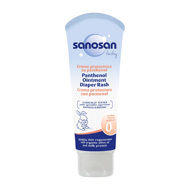 crema anti-iritatii cu pantenol sanosan, 100 ml