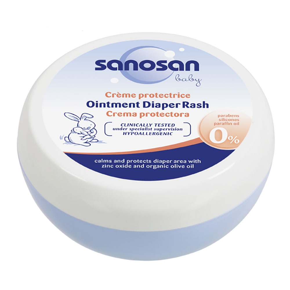 crema antiiritatii sanosan cu zinc, 150ml