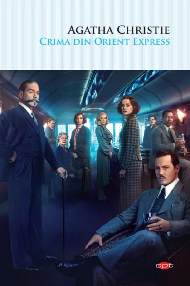 Carte editura litera, crima din orient express, agatha christie