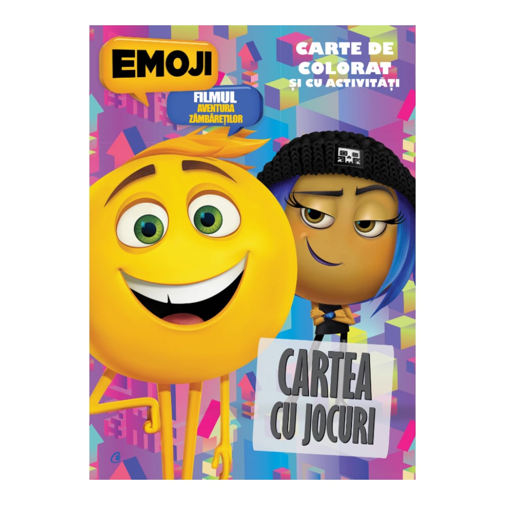Emoji filmul. Cartea cu jocuri Carti pentru copii 2023-09-28 3