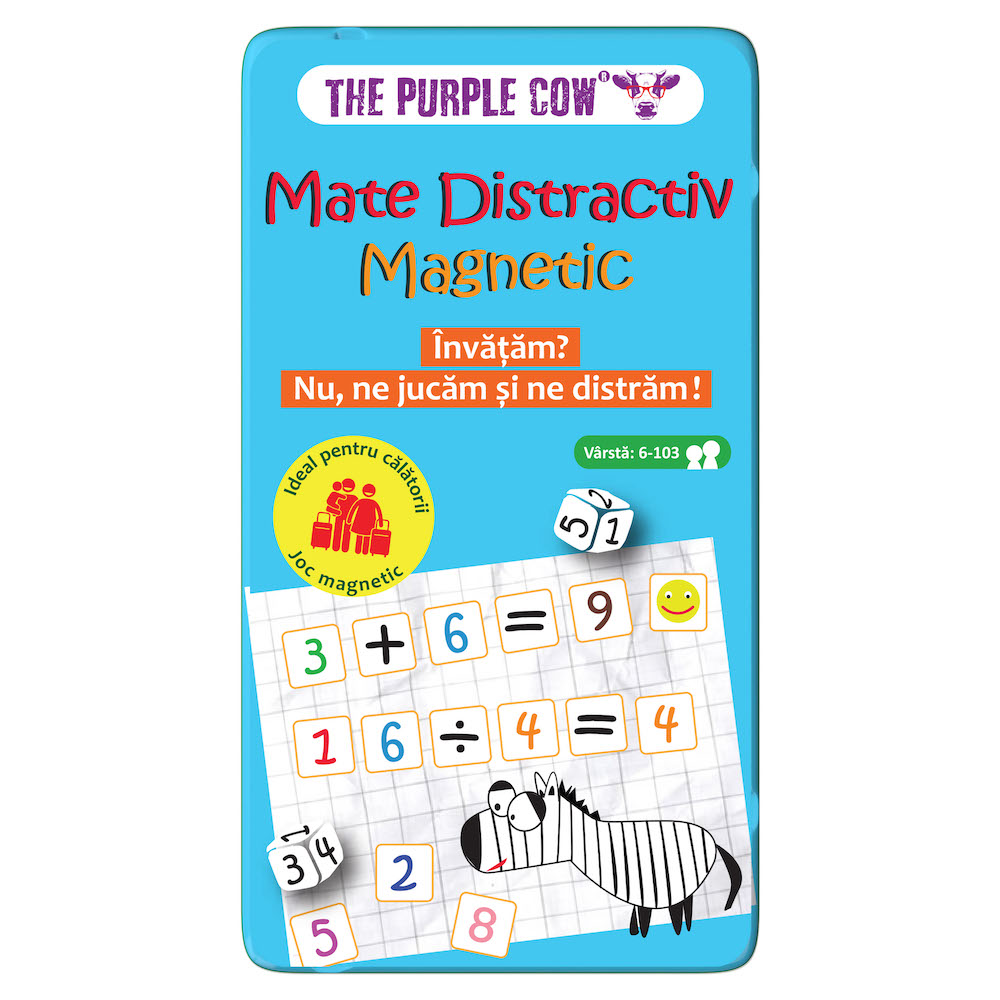 Joc magnetic, Mate distractiv, Purple Cow Cow