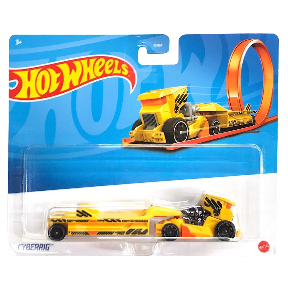 Camion cu remorca Hot Wheels, Cyberrig, HMG00