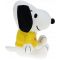 Jucarie din material textil elastic, Grupo Moya, Snoopy cu bluza galbena, 32 cm
