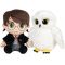 Set 2 jucarii de plus, Play by Play, Harry Potter si Hedwig, 16 cm
