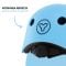 Casca de protectie 44-52 cm, Yvolution, Blue