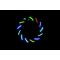 Lumina LED cu efecte animate pentru spite bicicleta, Brightz, Shapebrightz
