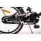 Bicicleta EandL Cycles Black Cruiser, 18 Inch
