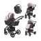 Set Carucior Lorelli Rimini Premium, cos landou separat, Cameo Rose Stars
