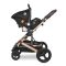 Carucior set transformabil Lorelli Boston, pana la 22 kg, Black
