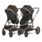 Carucior set transformabil Lorelli Boston, pana la 22 kg, Black