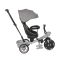 Tricicleta pentru copii cu sezut reversibil, Lorelli Voyage, 1-5 ani, Grey