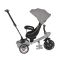 Tricicleta pentru copii cu sezut reversibil, Lorelli Voyage, 1-5 ani, Grey