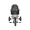 Tricicleta pentru copii cu sezut reversibil, Lorelli Voyage, 1-5 ani, Grey
