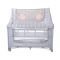 Patut pliabil, Lorelli Sweet Home, 2 nivele, acoperis detasabil cu plasa de insecte, Grey