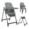 Scaun de masa inalt, 3 in 1, Lorelli Chef, reglabil mutiple pozitii, Green Leather