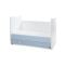 Patut balansoar, transformabil, Lorelli Dream 60 x 120 cm, White Baby Blue