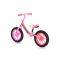 Bicicleta de echilibru, 2-5 ani, 12 inch, anvelope gonflabile, leduri, Lorelli Fortuna Air, Light Dark Pink