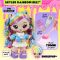 Papusa Yummiland, Lipgloss Pet, Skyler Rainbow Belt, 121022EUC