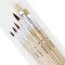 Set 6 pensule din par natural, Starpak