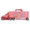 Set Camion si container cu 10 masinute Teamsterz