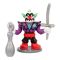 Figurina cu accesorii, Akedo, Ninja Fury, Mini Battling Action Warriors, S7