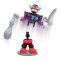 Figurina cu accesorii, Akedo, Ninja Fury, Mini Battling Action Warriors, S7