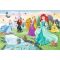 Puzzle 60 piese, Trefl, Fa cunostinta cu printesele Disney Princess