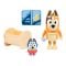 Set 2 figurine, Baby Bluey si Chilli