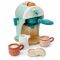 Aparat pentru espresso din lemn, Tender Leaf Toys, Babyccino Machine cu accesorii