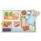 Tava cu meniu de avion, din lemn premium, Tender Leaf Toys