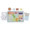 Tava cu meniu de avion, din lemn premium, Tender Leaf Toys