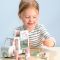 Furgoneta cu milkshake-uri a lui Kitty, din lemn premium, Tender Leaf Toys