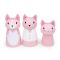 Furgoneta cu milkshake-uri a lui Kitty, din lemn premium, Tender Leaf Toys