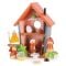 Casuta pentru pasari, din lemn premium, Tender Leaf Toys