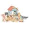 Coliba de pe plaja a lui Sandy, din lemn premium, Tender Leaf Toys