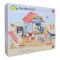 Coliba de pe plaja a lui Sandy, din lemn premium, Tender Leaf Toys