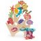 Asezare de corali din lemn, Tender Leaf Toys, 18 piese