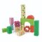 Cuburi din lemn, Tender Leaf Toys, cu ilustratii de pepiniera,15 piese