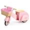 Scuter cu cos, din lemn premium, Tender Leaf Toys