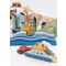 Set de tren cu vedere la munte, Tender Leaf Toys, din lemn premium