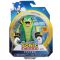 Figurina articulata cu accesoriu, Sonic the Hedgehog, Vector, 10 cm