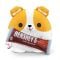Jucarie de plus, Snackles, S1 W2, Hersheys Milk Chocolate, 35 cm